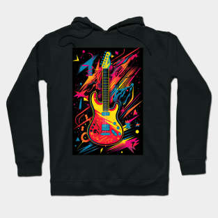 Rock and Roll Guitar Hoodie